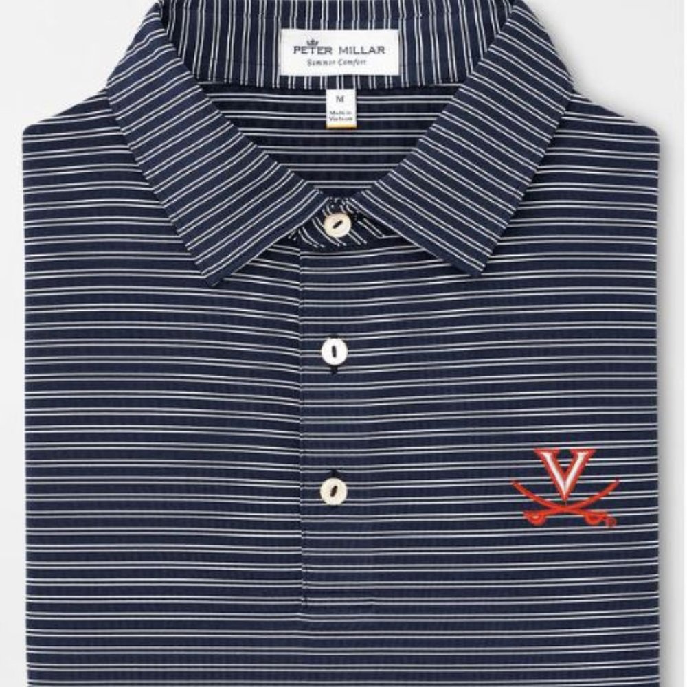 Peter Miller M Virginia Mascot Stripe Performance